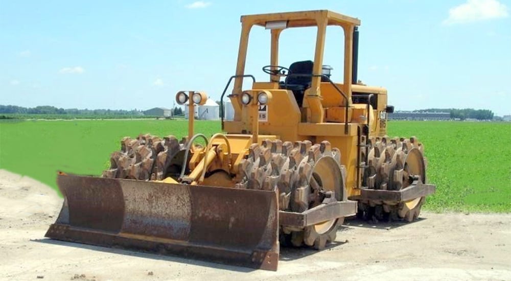 CAT 815 compactor