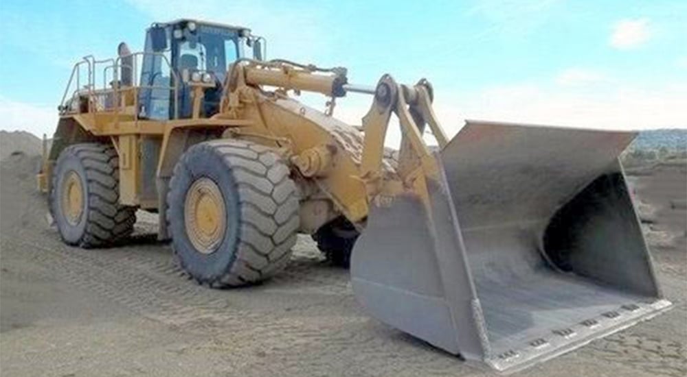 Caterpillar wheel loader