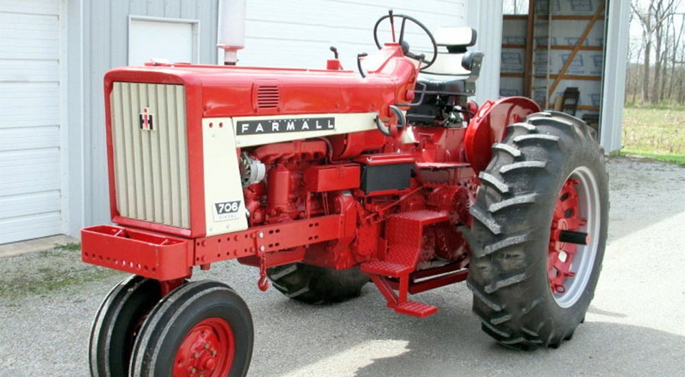 Farmall 706 tractor