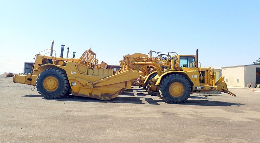 Caterpillar 627E scraper